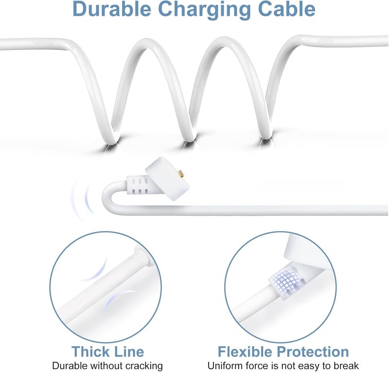 Nooukut Power Cable Compatible with Google Nest Cam Outdoor or Indoor Battery, 10W 25Ft Nest Power Connector Weatherproof Charging Cable Power Your Nest Cam Power Cord - Image 5